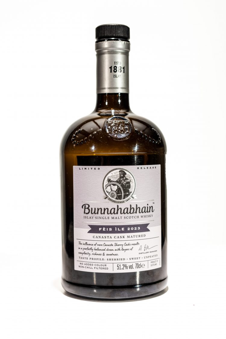Bunnahabhain Canasta Cask Fèis Ìle 2023 Release (50ml 51.2%)